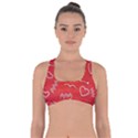 Background Valentine S Day Love Got No Strings Sports Bra View1