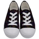 Lines Line Background Kids  Low Top Canvas Sneakers View1