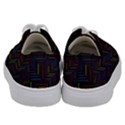 Lines Line Background Kids  Low Top Canvas Sneakers View4