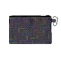 Lines Line Background Canvas Cosmetic Bag (Medium) View2