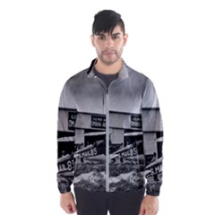 Omaha Airfield Airplain Hangar Wind Breaker (Men)