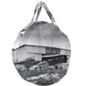 Omaha Airfield Airplain Hangar Giant Round Zipper Tote View1