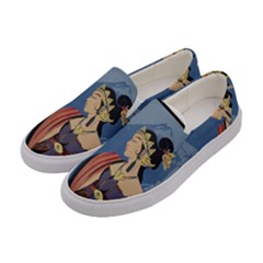 Java Indonesia Girl Headpiece Women s Canvas Slip Ons by Nexatart