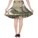 Train Vintage Tracks Travel Old Velvet High Waist Skirt View2