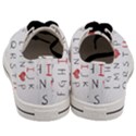 Love Alphabet Men s Low Top Canvas Sneakers View4