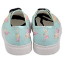 Mint,shabby chic,floral,pink,vintage,girly,cute Women s Classic Low Top Sneakers View4