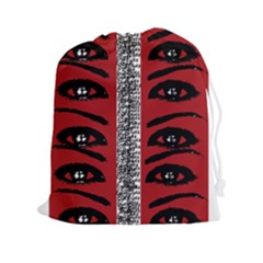 Eyes Have It Print Drawstring Pouches (xxl) by julissadesigns