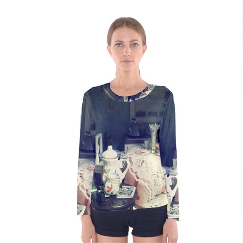 Abandonded Dollhouse Women s Long Sleeve Tee by snowwhitegirl