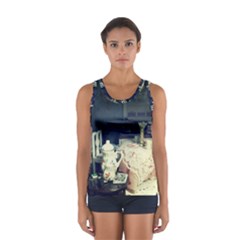 Abandonded Dollhouse Sport Tank Top  by snowwhitegirl