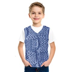 Knitted Wool Square Blue Kids  Sportswear by snowwhitegirl