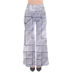 Silver Grid Pattern Pants by dflcprints