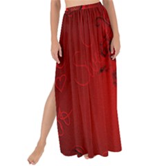 Wonderful Hearts, Kisses Maxi Chiffon Tie-up Sarong by FantasyWorld7