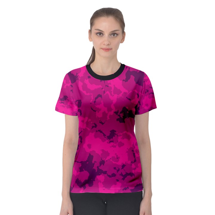 PINK TARN  Women s Sport Mesh Tee