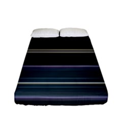 Modern Abtract Linear Design Fitted Sheet (full/ Double Size) by dflcprints