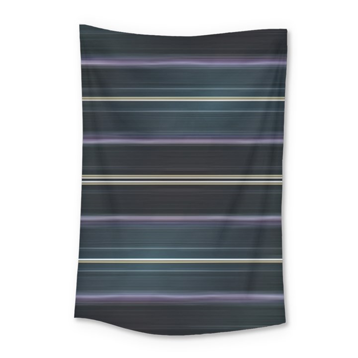 Modern Abtract Linear Design Small Tapestry