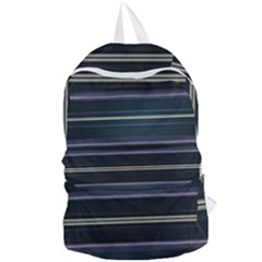 Modern Abtract Linear Design Foldable Lightweight Backpack by dflcprints