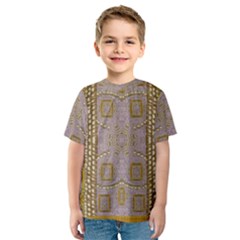 Gothic In Modern Stars And Pearls Kids  Sport Mesh Tee