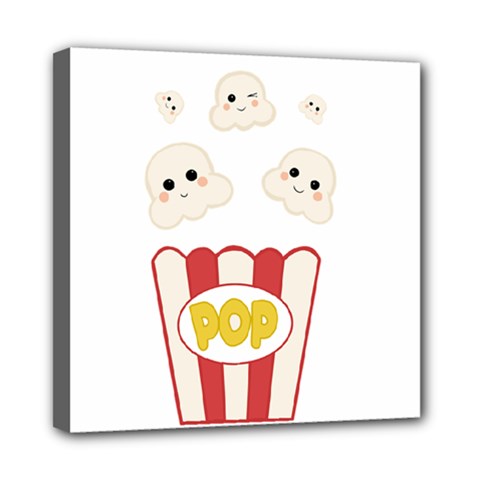 Cute Kawaii Popcorn Multi Function Bag	 by Valentinaart