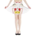 Cute Kawaii Popcorn Mini Flare Skirt View3