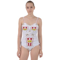 Cute Kawaii Popcorn Sweetheart Tankini Set by Valentinaart