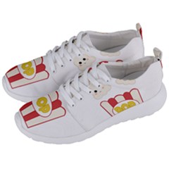 Cute Kawaii Popcorn Men s Lightweight Sports Shoes