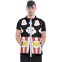 Cute Kawaii Popcorn Men s Puffer Vest View1