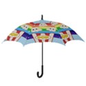 Cute Kawaii Popcorn Hook Handle Umbrellas (Medium) View3