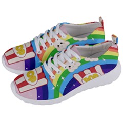 Cute Kawaii Popcorn Men s Lightweight Sports Shoes