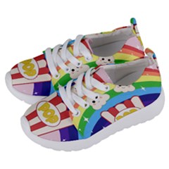 Cute Kawaii Popcorn Kids  Lightweight Sports Shoes by Valentinaart