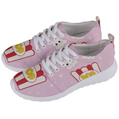 Cute Kawaii Popcorn Men s Lightweight Sports Shoes