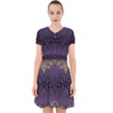 art nouveau,vintage,damask,gold,purple,antique,beautiful Adorable in Chiffon Dress View1