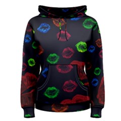 Hot Lips Women s Pullover Hoodie