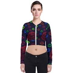 Hot Lips Bomber Jacket by dawnsiegler