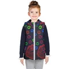 Hot Lips Kid s Puffer Vest