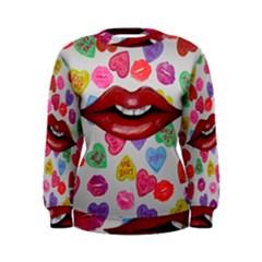 Aahhhh Candy Women s Sweatshirt by dawnsiegler