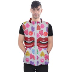 Aahhhh Candy Men s Puffer Vest by dawnsiegler