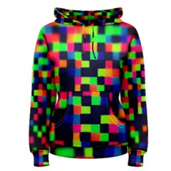 Squares Women s Pullover Hoodie by dawnsiegler