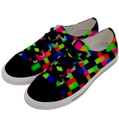 Squares Men s Low Top Canvas Sneakers