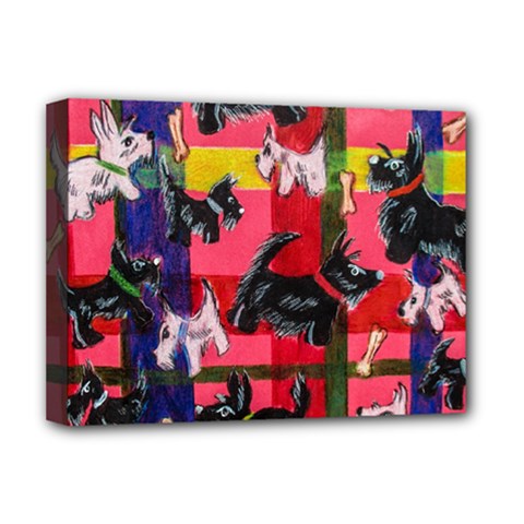 Scotties Deluxe Canvas 16  X 12   by dawnsiegler