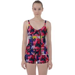 Scotties Tie Front Two Piece Tankini by dawnsiegler