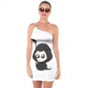 Cute Grim Reaper One Soulder Bodycon Dress View1