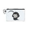 Cute Grim Reaper Canvas Cosmetic Bag (Small) View1