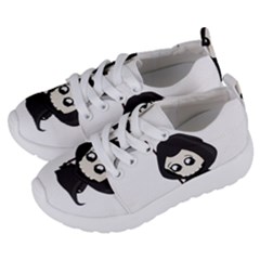 Cute Grim Reaper Kids  Lightweight Sports Shoes by Valentinaart