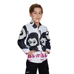 Cute Grim Reaper Wind Breaker (kids) by Valentinaart