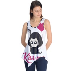 Cute Grim Reaper Sleeveless Tunic by Valentinaart