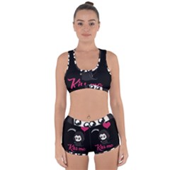 Cute Grim Reaper Racerback Boyleg Bikini Set by Valentinaart