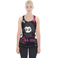 Cute Grim Reaper Piece Up Tank Top by Valentinaart