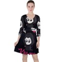 Cute Grim Reaper Ruffle Dress View1