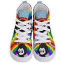 Cute Grim Reaper Kid s Hi-Top Skate Sneakers View1