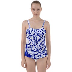 Direct Travel Twist Front Tankini Set by MRTACPANS